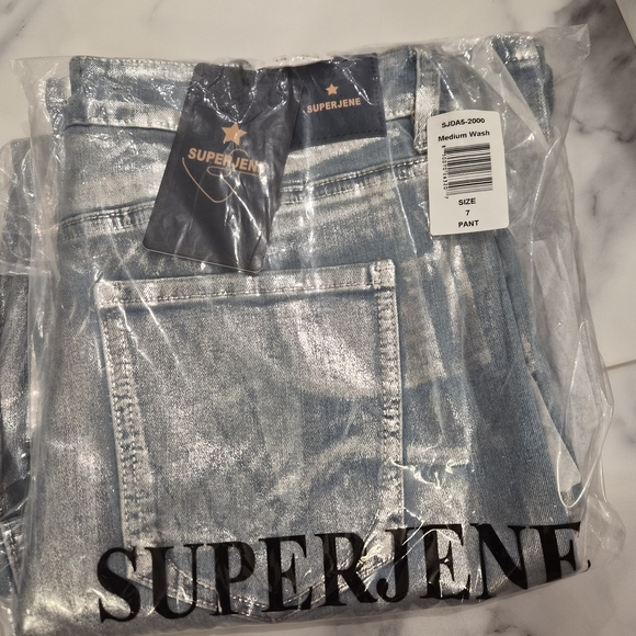 Superjene Light Blue Jeans - Picture 1 of 4